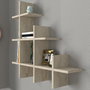 Hanah Home Juke Estante de pared Travertino